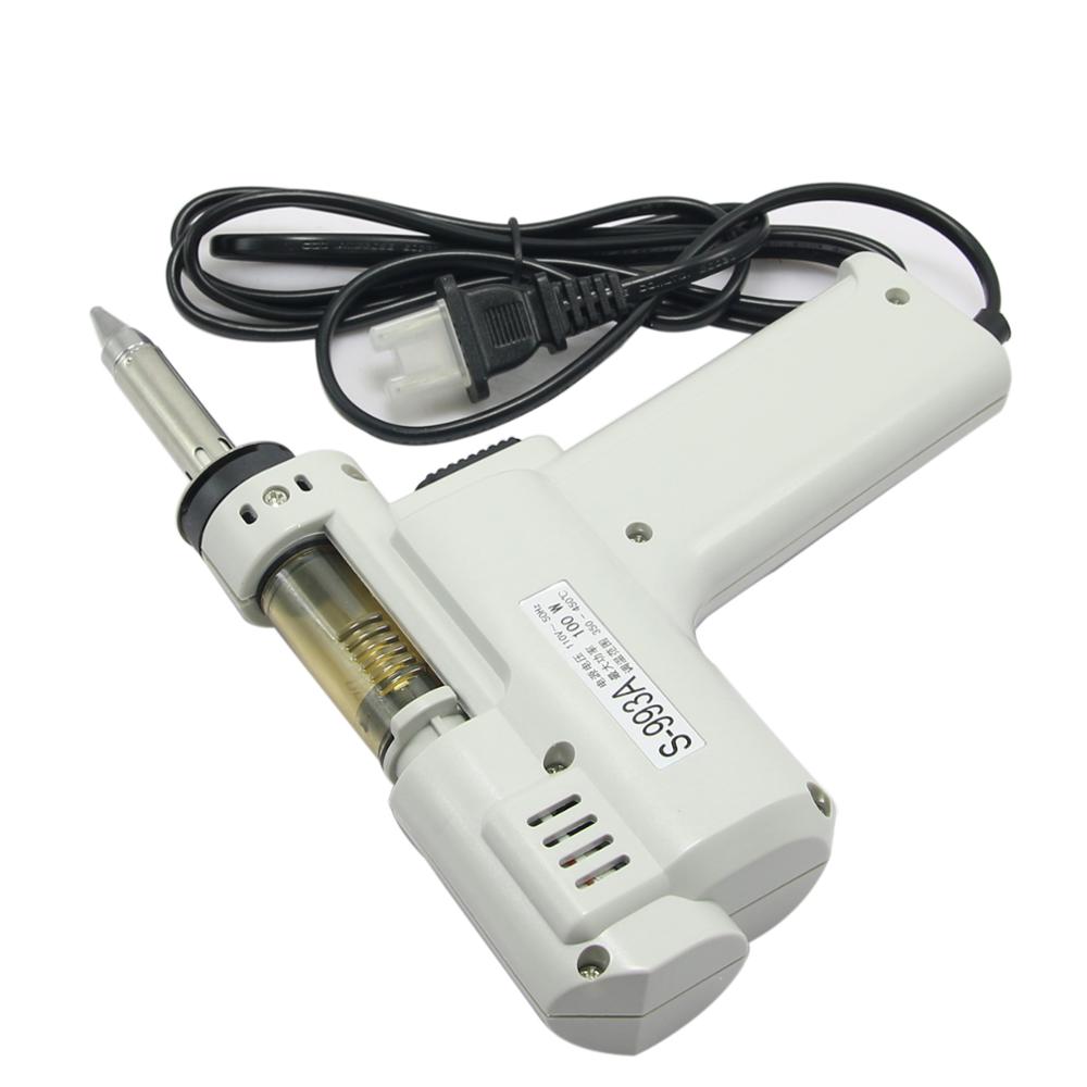 S-993A 220V 100W 電力消費 電動真空はんだ吸 - Desoldering Gun Vacuum Electric のレビューと価格