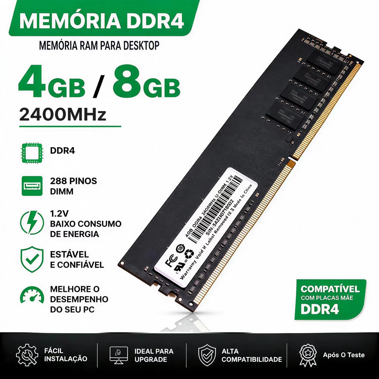 DDR4 RAM 4GB 8GB 2400MHz デスクトッ - Khadas Vim4 8Gb のレビューと価格